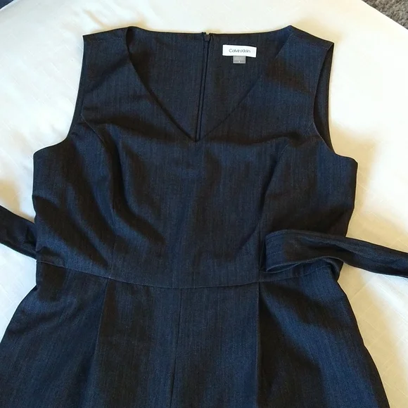 CALVIN KLEIN WIDE LEG JUMPSUIT - Picture 8 of 16